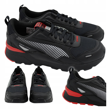 Buty męskie sportowe czarne na tening Puma 392609 10