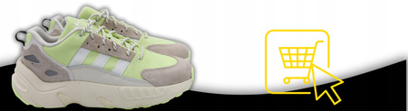 Buty Sneakersy Męskie Skóra Lekkie Wygodne ADIDAS ZX 22 BOOST 