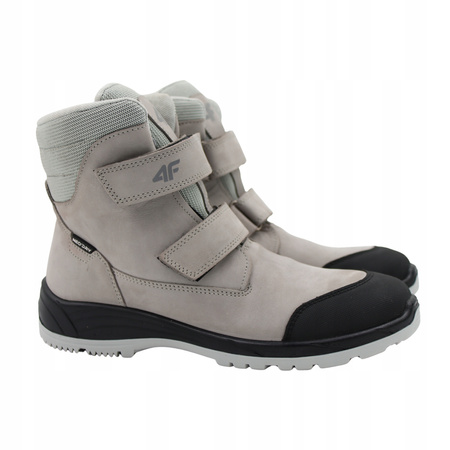 BUTY DZIECIĘCE 4F WYSOKIE skóra NA JESIEŃ ZIMĘ JOBMW250 26S