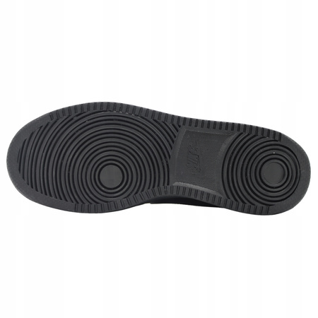 Buty sportowe czarne męskie NIKE EBERNON LOW wygodne skóra 