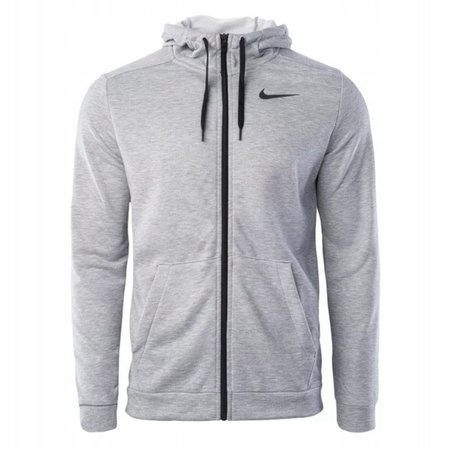 Bluza męska z kapturem sportowa szara na zamek Nike Dri-FIT CJ4317063 R.XXL