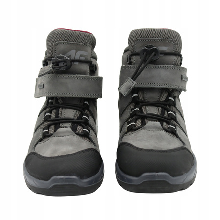 BUTY DZIECIĘCE 4F WYGODNE TREKKINGOWE NA JESIEŃ ZIMĘ JOBMW253 25S