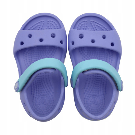 Sandały dziecięce lekkie wygodne fioletowe crocs crocband 128565q6 