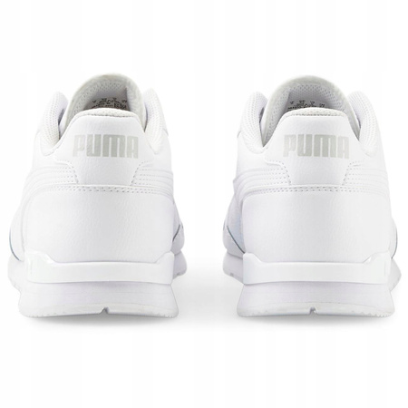 Buty Sportowe Męskie Wygodne Białe Skórzane Skóra PUMA ST RUNNER 