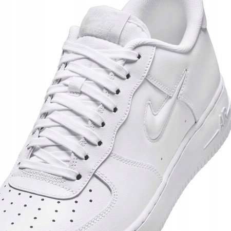 Buty Męskie NIKE AIR FORCE 1 Sneakersy Sportowe JEWEL Wygodne Białe