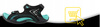 Sandały Damskie Outdoorowe Wygodne Lekkie Na Lato DK 3431 BLK/TURQ
