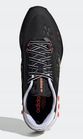 Buty Damskie Sportowe Wygodne Czarne ADIDAS LA TRAINER III J