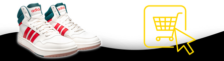 Buty sportowe Męskie Sneakersy ADIDAS HOOPS 3.0 Wysokie Trampki