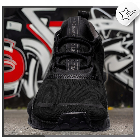 Buty Sportowe Czarne Damskie Młodzieżowe Wygodne ADIDAS NMD_V3