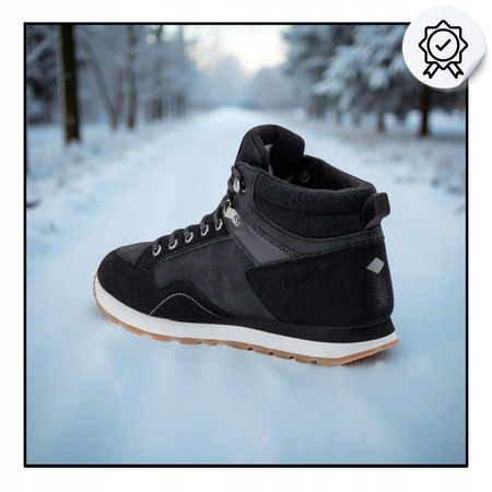 BUTY MĘSKIE ZIMOWE TREKKINGOWE TRAPERY LEE COOPER LCJ-24-03-3012MB