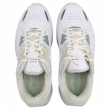 Buty Damskie Sportowe Wygodne Skóra Skórzane Białe PUMA ORKID