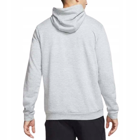 Bluza męska z kapturem sportowa szara na zamek Nike Dri-FIT CJ4317 063 