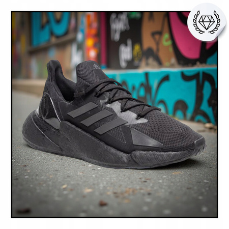 BUTY SPORTOWE MĘSKIE CZARNE BIEGOWE NA TRENING ADIDAS FW8386 r. 40