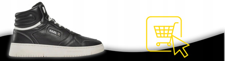 Buty Sneakersy wygodne męskie KARL LAGERFELD wygodne skóra 
