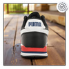 Buty sneakersy męskie WYGODNE PUMA ST RUNNER CZARNE 