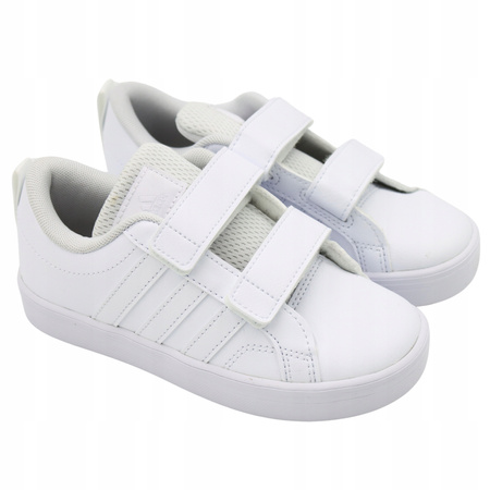 BUTY DZIECIĘCE SPORTOWE KOMUNIJNE BIAŁE WYGODNE ADIDAS VS PACE IE3474 r. 33