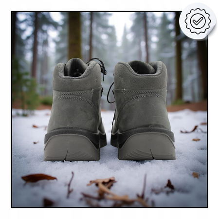 4f BUTY DAMSKIE WYGODNE TREKKINGOWE NA JESIEŃ ZIMĘ OBMH258 25S