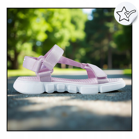 SANDAŁY DZIECIĘCE DZIEWCZĘCE MŁODZIEŻOWE SPORTOWE RZEPY 4F