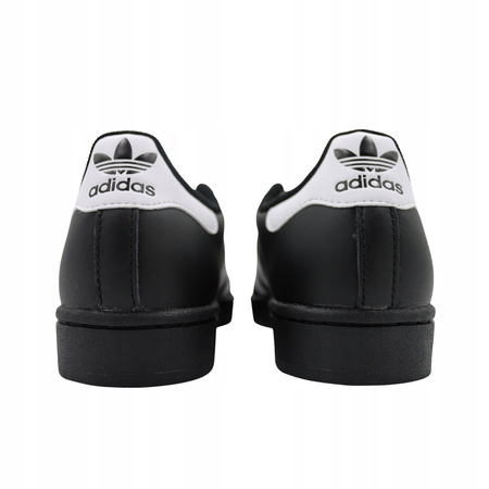 BUTY SPORTOWE DAMSKIE SKÓRA CZARNE SNEAKERSY ADIDAS SUPERSTAR JI0079