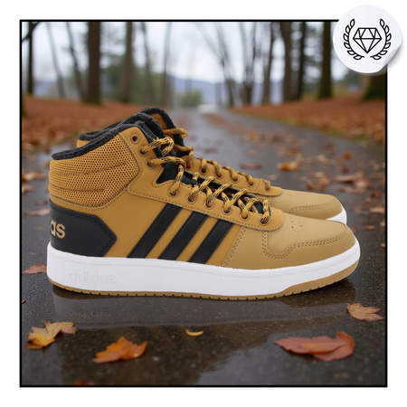 Buty sportowe męskie wysokie ADIDAS HOOPS wygodne