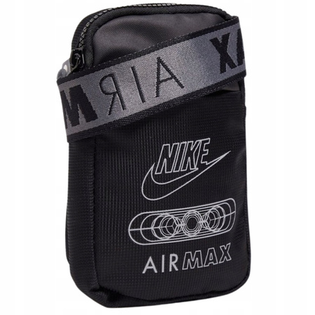 TORBA SASZETKA NA RAMIĘ CZARNA NIKE AIR MAX NSW CROSSBODY FQ0232 010 NERKA
