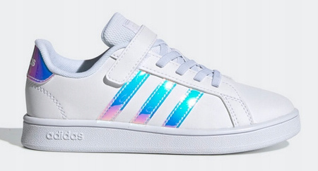 Buty sportowe dziecięce ADIDAS GRAND COURT białe 