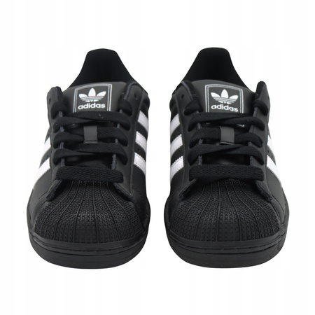 BUTY SPORTOWE DAMSKIE SKÓRA CZARNE SNEAKERSY ADIDAS SUPERSTAR JI0079