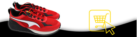 Buty Sportowe Lekkie Skórzane Wygodne PUMA FERRARI SPEEDFUSION 2.0