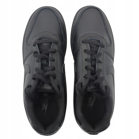 Buty sportowe czarne męskie NIKE EBERNON LOW wygodne skóra 