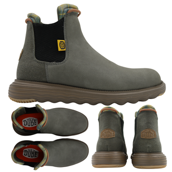 Buty męskie sztyblety wygodne lekkie heydude branson classic 420653n0