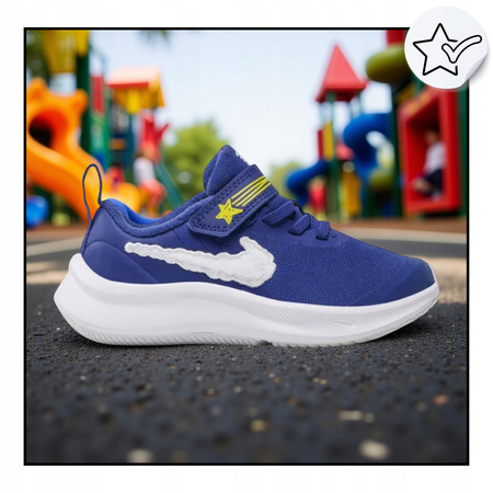 Buty Dziecięce Sportowe Wygodne Na Rzep NIKE STAR RUNNER 3 DREAM