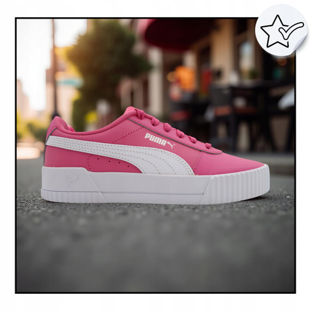 Buty młodzieżowe róż PUMA CARINA L JR lekkie 