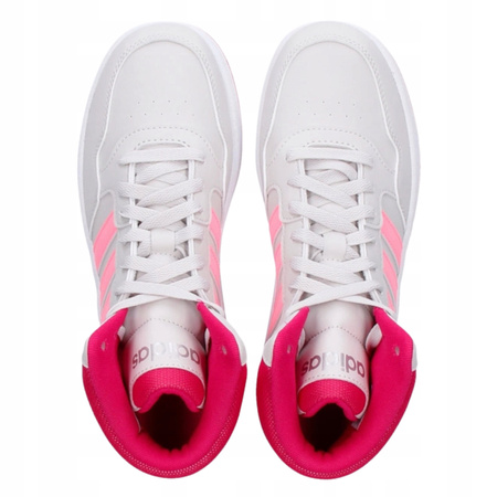 BUTY SPORTOWE MŁODZIEŻOWE WYSOKIE WYGODNE ADIDAS HOOPS MID GZ1929 