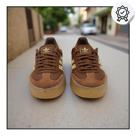 Buty damskie sportowe wygodne skóra adidas sambae w js3958 