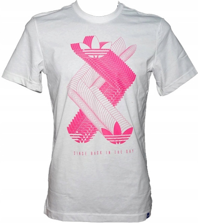 Koszulka T-shirt adidas biała męska G Disruptive bawełna