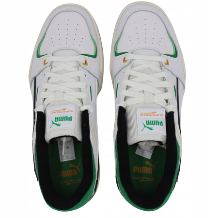Buty Męskie Sportowe Skóra Białe Wygodne PUMA SLIPSTREAM BBALL R. 44,5