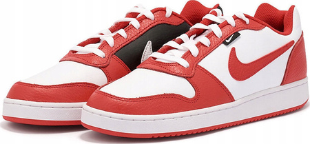 Buty Sneakersy Sportowe Męskie Skórzane Wygodne Białe NIKE EBERNON