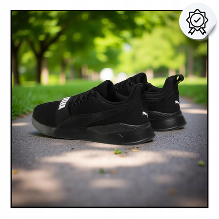 BUTY SPORTOWE MĘSKIE WYGODNE CZARNE PUMA ANZARUN LITE BOLD męskie 