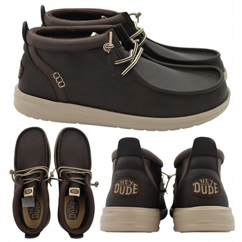 BUTY MĘSKIE LEKKIE HEYDUDE WALLY MID GRIP R CLASSIC 42051 2IV