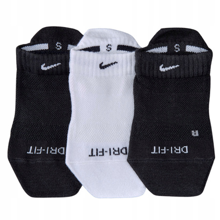 NIKE SKARPETY SPORTOWE DO KOSTKI KOMPLET 3 pack SX4492 901 R. 38–42