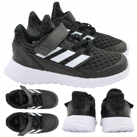 Buty dziecięce sportowe ADIDAS RAPIDARUN EL czarne 