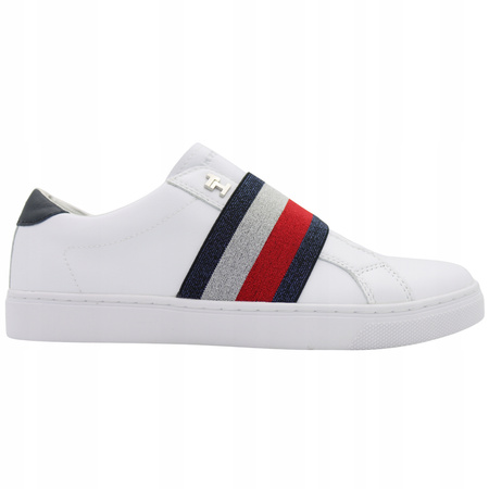 Buty Sneakersy Wygodne Lekkie Białe TOMMY HILFIGER