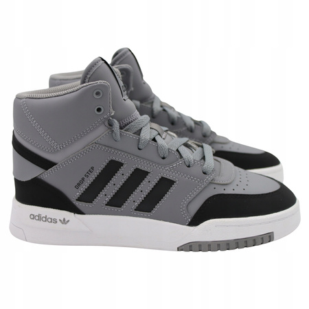 Buty Młodzieżowe ADIDAS DROP STEP J GY7328 za Kostkę Sznurowane 