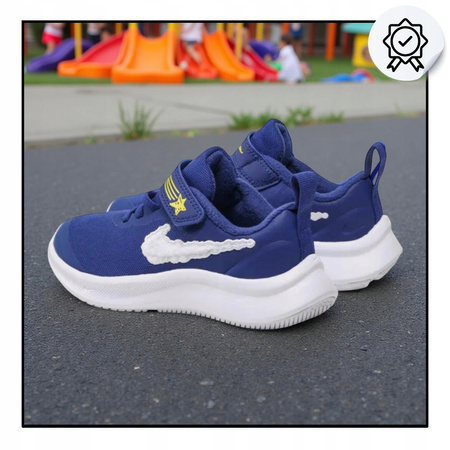 Buty Dziecięce Sportowe Wygodne Na Rzep NIKE STAR RUNNER 3 DREAM