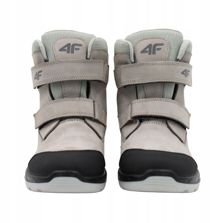 BUTY DZIECIĘCE 4F WYSOKIE skóra NA JESIEŃ ZIMĘ JOBMW250 26S