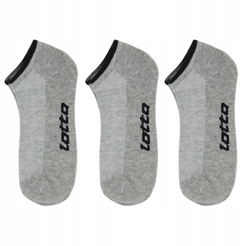 SKARPETKI SZARE LOTTO NISKIE STOPKI 1.20.00515-515-515