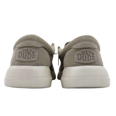 BUTY MĘSKIE LEKKIE MOKASYNY ZAMSZOWE HEYDUDE WALLY COMF SUEDE 419751SN