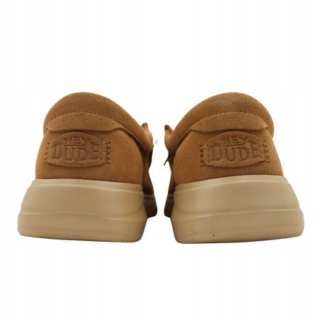 BUTY MĘSKIE LEKKIE MOKASYNY ZAMSZOWE HEYDUDE WALLY COMF SUEDE 419752IW