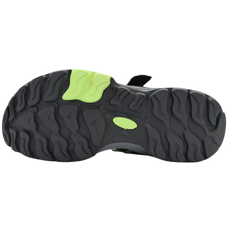 Sandały Na Lato Męskie Wygodne Lekkie DK 8137 GRAY/LEMON