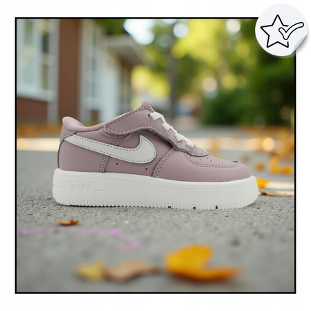 Buty dziecięce wygodne sneakersy nike air force 1 easyon fn0236 601 r. 22